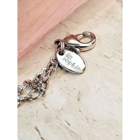 Lia Sophia Layered Glass Beaded Necklace - Picture 5 of 9